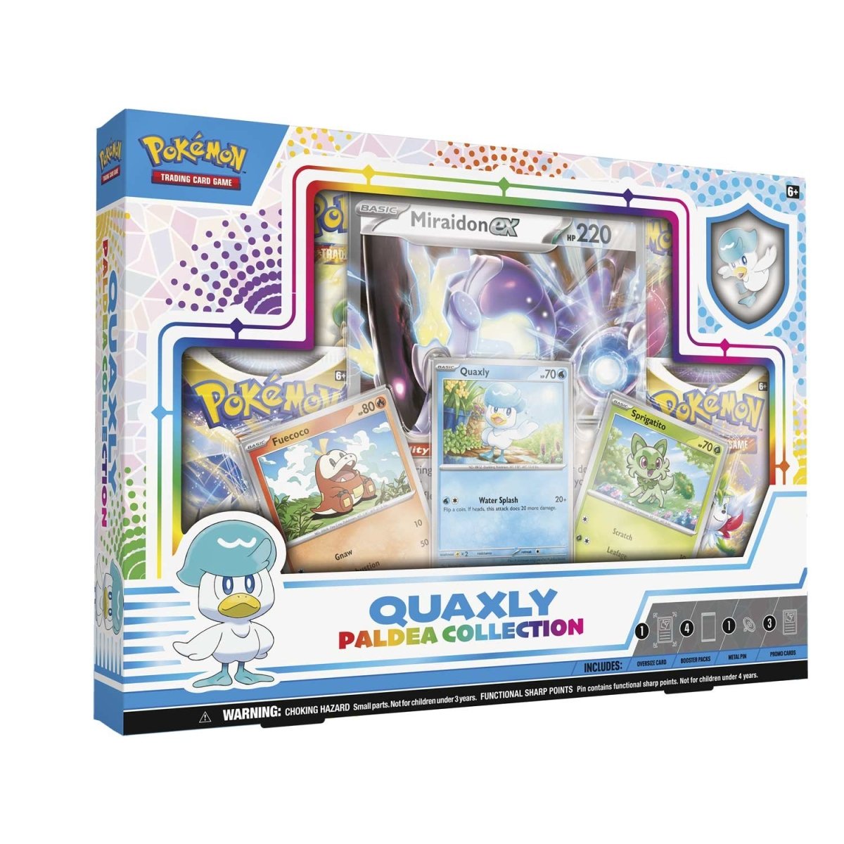 Pokemon TCG - Quaxly Paldea Collection